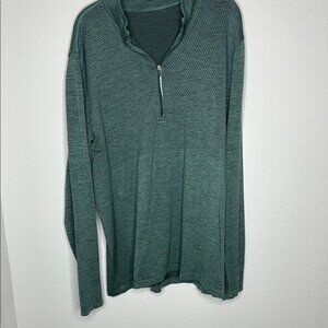 Lululemon Athletica Green Lightweight Shirt Jacket
